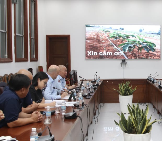 Tỉnh Khánh Hòa và Netafim thảo luận mô hình tưới cộng đồng và đào tạo nông dân